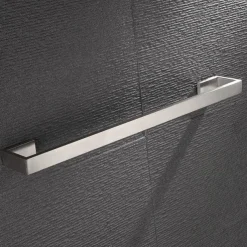 Bathroom Hardware Accessory Toilet Paper Holder / Robe Hook and Bathroom Single Rod Stainless Steel Wall Mounted Brushed Silvery 4pcs / 3pcs / 1pc