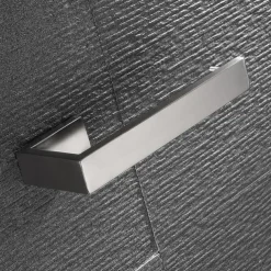 Bathroom Hardware Accessory Toilet Paper Holder / Robe Hook and Bathroom Single Rod Stainless Steel Wall Mounted Brushed Silvery 4pcs / 3pcs / 1pc