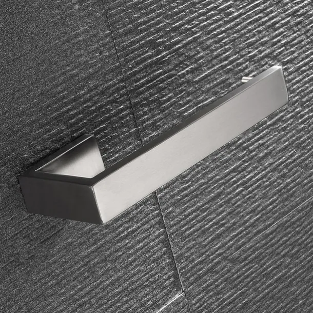 Bathroom Hardware Accessory Toilet Paper Holder / Robe Hook and Bathroom Single Rod Stainless Steel Wall Mounted Brushed Silvery 4pcs / 3pcs / 1pc