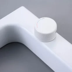 Bathroom Sink Faucet - Classic Chrome / Gun Grey Electroplated / Black / Whiete Painted Finishes Centerset Single Handle One HoleBath Temperature Display Taps