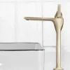 Bathroom Sink Faucet - Classic Electroplated Centerset Single Handle One HoleBath Taps