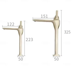 Bathroom Sink Faucet - Classic Electroplated Centerset Single Handle One HoleBath Taps