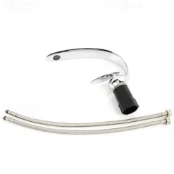 Bathroom Sink Faucet - FaucetSet Chrome Centerset One Hole / Single Handle One HoleBath Taps