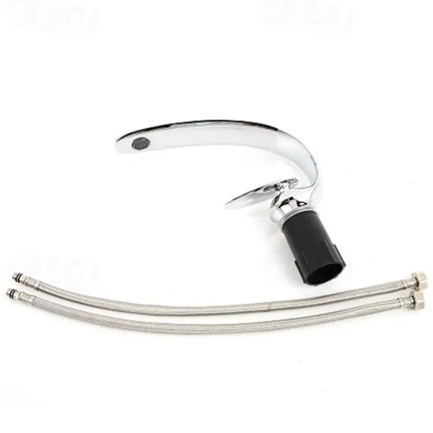 Bathroom Sink Faucet - FaucetSet Chrome Centerset One Hole / Single Handle One HoleBath Taps