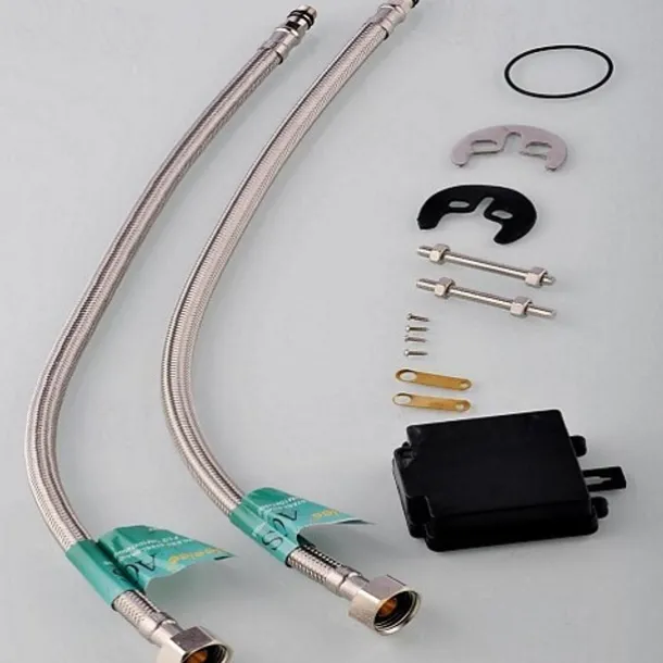 Bathroom Sink Faucet - LED / Waterfall Chrome Centerset One Hole / Single Handle One HoleBath Taps / Brass