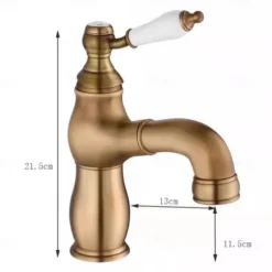 Bathroom Sink Faucet - Pull out Electroplated Centerset Single Handle One HoleBath Taps