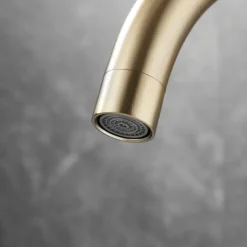 Bathroom Sink Faucet - Rotatable / Classic Electroplated Widespread Two Handles Three Holes Bath Taps