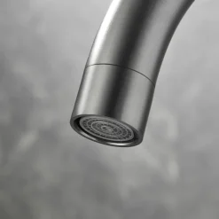 Bathroom Sink Faucet - Rotatable / Classic Electroplated Widespread Two Handles Three Holes Bath Taps