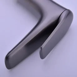 Bathroom Sink Faucet - Single Chrome / Brushed / Electroplated Centerset Single Handle One HoleBath Taps / Brass