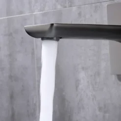 Bathroom Sink Faucet - Wall Mount Electroplated Wall Installation Wall mountedBath Taps