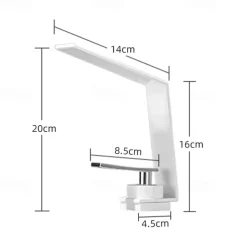 Bathroom Sink Faucet - Waterfall Electroplated / Painted Finishes Centerset Single Handle One HoleBath Taps