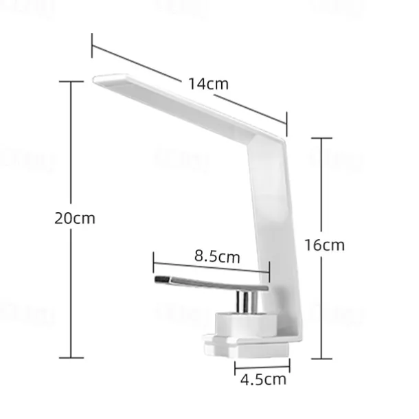 Bathroom Sink Faucet - Waterfall Electroplated / Painted Finishes Centerset Single Handle One HoleBath Taps