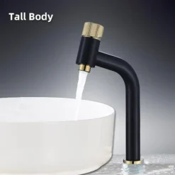 Bathroom Sink Faucet - Waterfall Electroplated Centerset Single Handle One HoleBath Taps / Bathroom Sink Faucet+ Accessories / Vintage / Yes / Brass / Brass