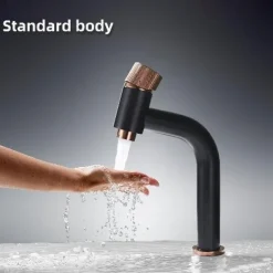 Bathroom Sink Faucet - Waterfall Electroplated Centerset Single Handle One HoleBath Taps / Bathroom Sink Faucet+ Accessories / Vintage / Yes / Brass / Brass