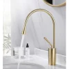 Bathroom Sink Faucet - Waterfall Electroplated Centerset Single Handle One HoleBath Taps