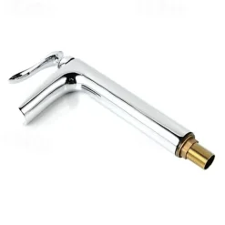 Bathroom Sink Faucet - Waterfall Chrome Centerset Single Handle One HoleBath Taps