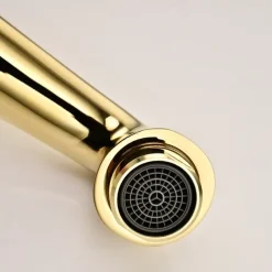 Bathroom Sink Faucet - Widespread Electroplated Widespread Two Handles Three HolesBath Taps