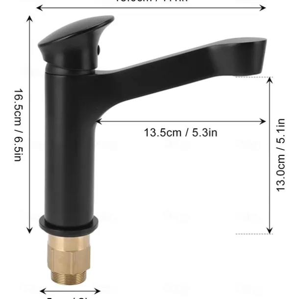Bathroom Sink Faucet,Black Bathroom Faucet,Brass Single Handle One Hole Bath Taps(Black/Grey/Chrome/Golden)