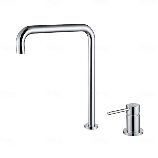 Bathroom Sink Faucet,Black/Chrome/Brushed Gold/Rose Gold Finish Widespread Single Handle Dual Holes Basin Sink Mixer Tap Washroom Faucet with Hot and Cold Switch