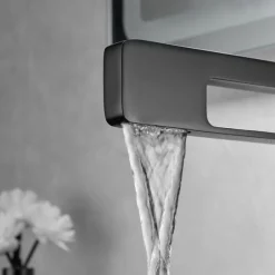 Bathroom Sink Faucet,Black Bathroom Faucet,Brass Single Handle One Hole Gun Shape Bath Taps(Black/Grey/Chrome/Golden)