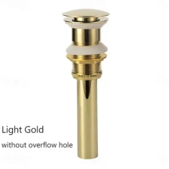 Bathroom Sink Mixer Faucet, Monobloc Washroom Basin Taps Single Handle One Hole Deck Mounted with Hot and Cold Hose