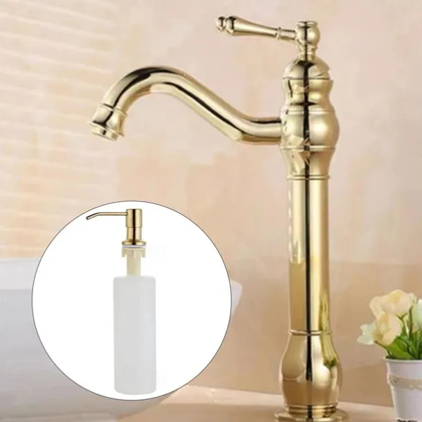 Bathroom Sink Mixer Faucet Antique Brass ORB, 360 Rotatable Basin Tap Single Handle Deck Mounted, Traditional Washroom Vessel Bath Taps