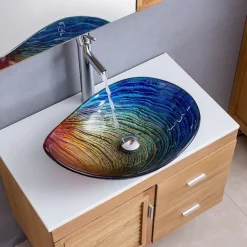 Bathroom Vessel Sink Rectangular 21