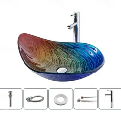Bathroom Vessel Sink Rectangular 21
