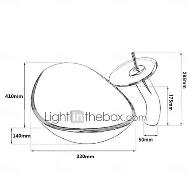 Bathroom Vessel Sink Set Rectangular 16"x13", Sink Mixer Faucet and Drain Combo with Pop-up Drain, Boat Shape Color Tempered Glass Artistic Vessel Vanity Sink Bowl, Above Counter Sink Art Wash Basin