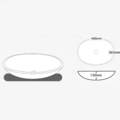 Bathroom Vessel Sink Tempered Glass Wash Basin Bowl Above Counter Art Vessel Sink with Water Drop Faucets and Pop-Up Drain