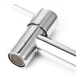 Bathroom Sink Faucet,Wall Mounted Brass Single Handle One Hole Centerset Contemporary,  Bathroom Sink Faucet with Cold Water Only