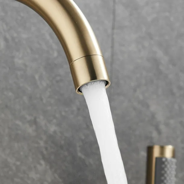 Bathtub Faucet - Contemporary Electroplated Roman Tub Brass Valve Bath Shower Mixer Taps