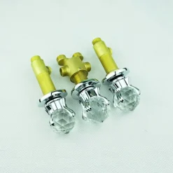 Bathtub Faucet - Contemporary Chrome Roman Tub Brass Valve Bath Shower Mixer Taps