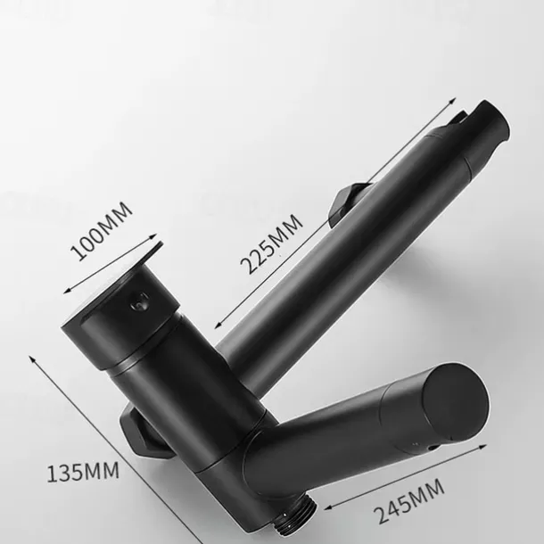 Bathtub Faucet - Modern Contemporary Electroplated Wall Installation Ceramic Valve Bath Shower Mixer Taps