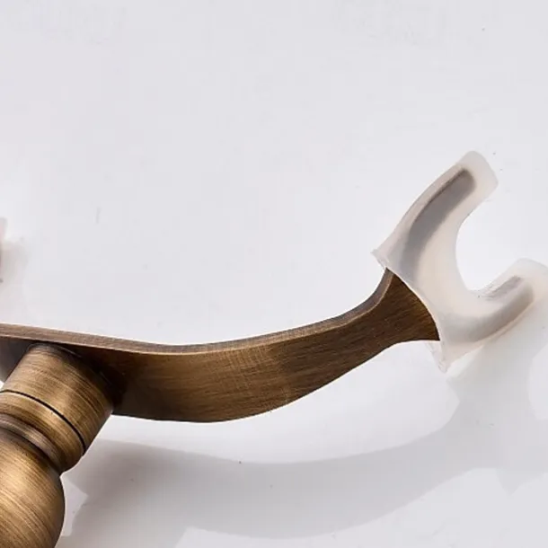 Bathtub Faucet,Wall Mounted Brass Rainfall Shower Mixer Taps Contain with Handshower and Cold/Hot Water