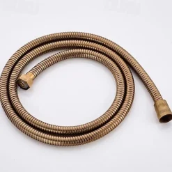 Bathtub Faucet,Wall Mounted Brass Rainfall Shower Mixer Taps Contain with Handshower and Cold/Hot Water