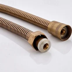 Bathtub Faucet,Wall Mounted Brass Rainfall Shower Mixer Taps Contain with Handshower and Cold/Hot Water