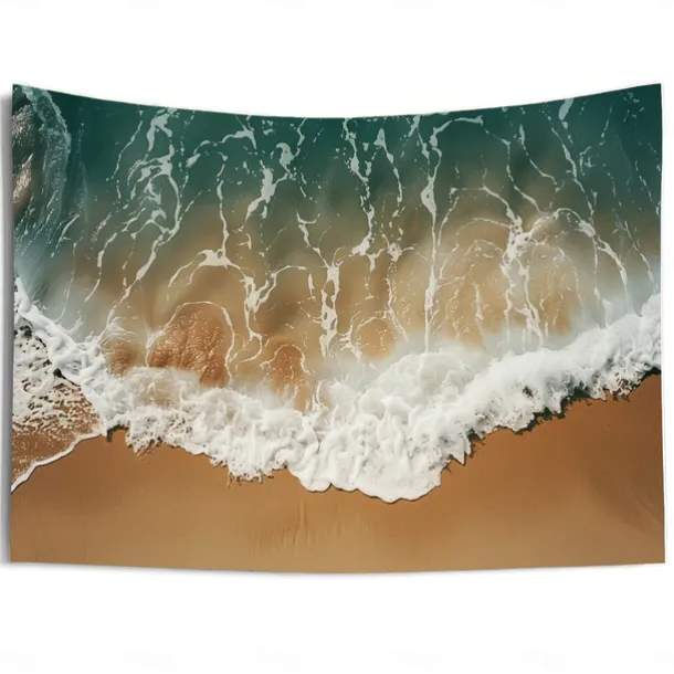 Beach Island Hanging Tapestry Wall Art Large Tapestry Mural Decor Photograph Backdrop Blanket Curtain Home Bedroom Living Room Decoration