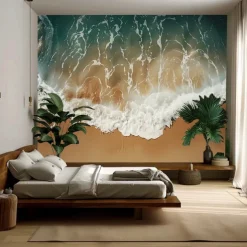Beach Island Hanging Tapestry Wall Art Large Tapestry Mural Decor Photograph Backdrop Blanket Curtain Home Bedroom Living Room Decoration