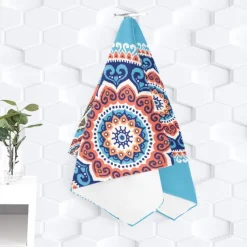 Beach Towel 100% Micro Fiber Mandala Series Oversized Beach Towel, 35