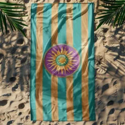 Beach Towel Bath Towel Large 3D Print Sea Pattern Towel Bath Towel Beach Sheet Blanket Classic 100% Micro Fiber Comfy Blankets