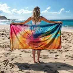 Beach Towel Bath Towel Large 3D Print Sea Pattern Towel Bath Towel Beach Sheet Blanket Classic 100% Micro Fiber Comfy Blankets