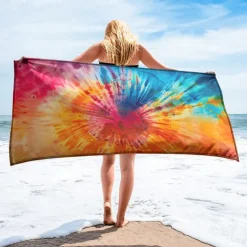 Beach Towel Bath Towel Large 3D Print Sea Pattern Towel Bath Towel Beach Sheet Blanket Classic 100% Micro Fiber Comfy Blankets