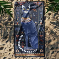 Beach Towel Beach Blanket Quick-Dry 3D Print 100% Micro Fiber Comfy Soft Blankets