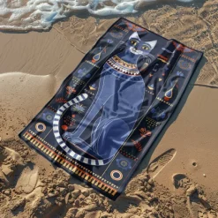 Beach Towel Beach Blanket Quick-Dry 3D Print 100% Micro Fiber Comfy Soft Blankets