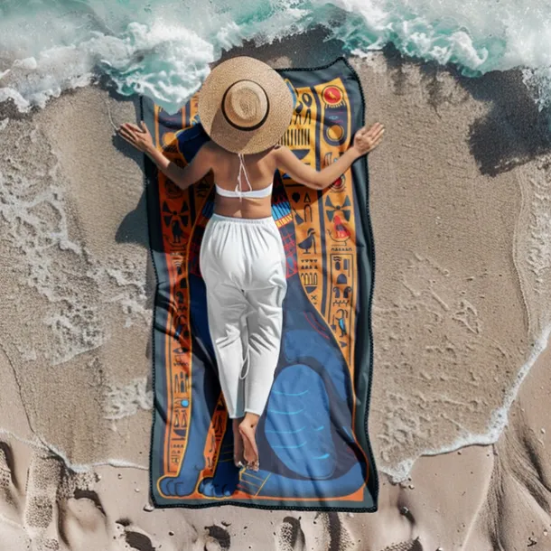 Beach Towel Beach Blanket Quick-Dry 3D Print 100% Micro Fiber Comfy Soft Blankets