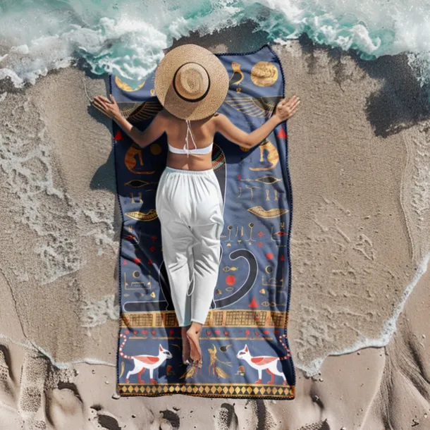 Beach Towel Beach Blanket Quick-Dry 3D Print 100% Micro Fiber Comfy Soft Blankets
