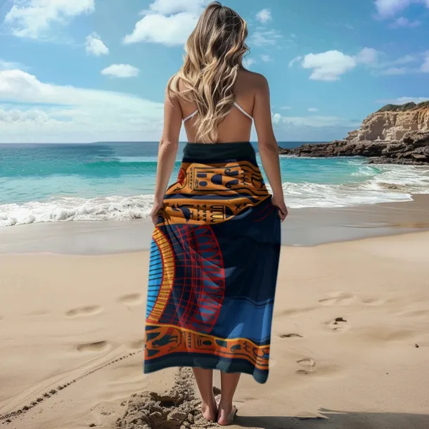 Beach Towel Beach Blanket Quick-Dry 3D Print 100% Micro Fiber Comfy Soft Blankets