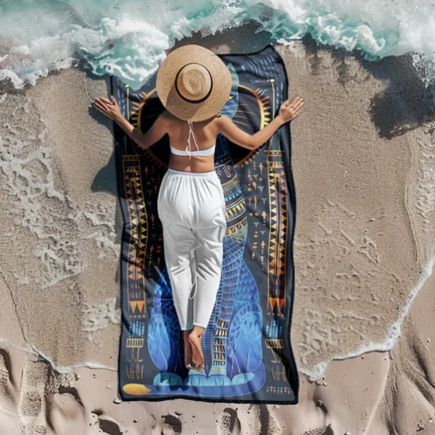 Beach Towel Beach Blanket Quick-Dry 3D Print 100% Micro Fiber Comfy Soft Blankets