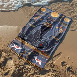 Beach Towel Beach Blanket Quick-Dry 3D Print 100% Micro Fiber Comfy Soft Blankets